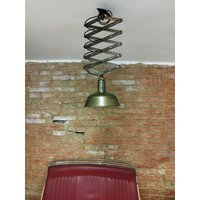 Ke1377 Decken Scherenlampe Mit Blech Schirm/Loft/Industry von VintageLivingGars