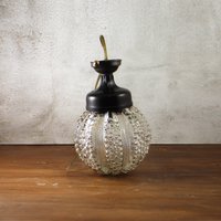 Pendelleuchte - Grape Cluster Glass Swag Lampe Vintage Deckenlampe Aus Gewölbtem Glas von VintageMemoryChest