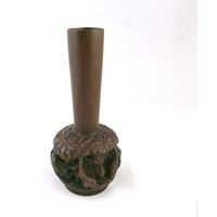 Antike Holz Vase, Vintage Aus Dem 20.jh von VintageMuseumShop