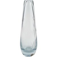 Vintage Kristallglas Vase Mit Einer Blume Auf Der Oberfläche Von Randsfjord, Norwegen von VintageMuseumShop