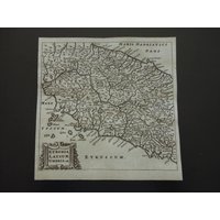 Italien Landkarte Original Alter Druck Mittelitalien Mit Latium Umbrien Etruria Rom Vintage Kleine Karten 5x5" Italien Landkarte Original Alter Druck Mittelitalien Mit Latium Umbrien Etruria Rom Vintage Kleine Karten 5x5" von VintageOldMaps
