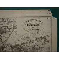 Paris Alte Landkarte Von Paris Frankreich Stadtplan 1851 Original Antiker Druck Bobigny Clichy St Ouen Versailles - Vintage Karten 25x30C 10x12" Paris Alte Landkarte Von Paris Frankreich Stadtplan 1851 Original Antiker Druck Bobigny Clichy St Ouen Versailles - Vintage Karten 25x30C 10x12" von VintageOldMaps