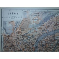 Über 120 Jahre Alte Landkarte Von Lüttich Belgien 1910 Antiker Stadtplan Liege Luik Ludje Belgique Print Vintage Maps Über 120 Jahre Alte Landkarte Von Lüttich Belgien 1910 Antiker Stadtplan Liege Luik Ludje Belgique Print Vintage Maps von VintageOldMaps