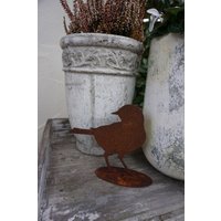 Amsel "Blackbird" - Edelrost Tierfigur Amsel "Blackbird" - Edelrost Tierfigur von VintageOneDeko