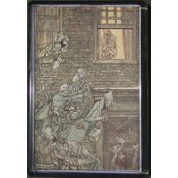 Kühlschrankmagnet Weihnachten Carol Scrooge 3 Dickens Arthur Rackham Kunst Retro Handgefertigtes Acryl von VintagePapertrails