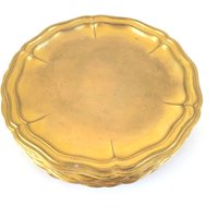 Vintage Bonwit Teller Messing Schale ~ Made in Italy Schmuck, Ring, Oder Wüstenschale - Hollywood Regency Ära Massive Blumenform Vintage Bonwit Teller Messing Schale ~ Made in Italy Schmuck, Ring, Oder Wüstenschale - Hollywood Regency Ära Massive Blumenform von VintageParamour