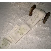 Musselinband Weihnachten Noel Vintage Inspiriert Von Hand Entworfenes Ecs von VintageParisMarket