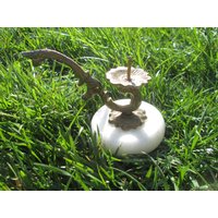 Vintage Marmor Messing Kerzenhalter Retro Home Decor Vintage Marmor Messing Kerzenhalter Retro Home Decor von VintagePisiShop