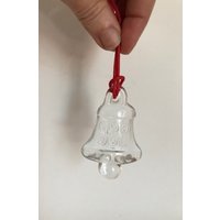 Vintage Kosta Boda Bertil Vallien Glas Weihnachtsbaum Ornament Gott Jul Bell von VintagePrairieGems