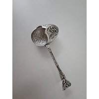 Wunderschönes Teesieb Sieb Silberplatte Zuckerstreuer Dutch Gero Entworfen Georg Nilsson 1950Er Jahre von VintagePrinces