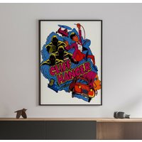 Cliff Hanger 1983 Arcade Videospiel Retro Print Poster 18 X 24 Zoll von VintagePrints2021