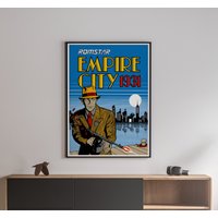 Empire City 1931 | 1986 Romstar Arcade Nes Retro Videospiel Poster 18x24 Zoll von VintagePrints2021