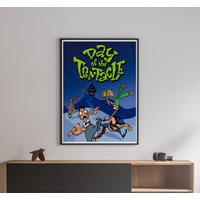Tag Des Tentakels 1993 Retro Videospiel Poster 18 X 24 Zoll von VintagePrints2021