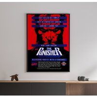 The Punisher 1993 Arcade Videospiel Retro Print Poster 18 X 24 Zoll von VintagePrints2021