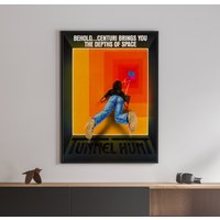 Tunnel Hunt Centuri Arcade Videospiel Retro Print Poster 18x24 Zoll von VintagePrints2021
