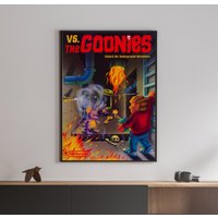 Vs. The Goonies Nintendo Arcade Video Game Retro Print Poster 18x24 Zoll von VintagePrints2021