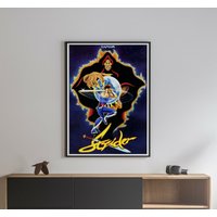 strider Capcom 1989 Arcade Retro Videospiel Poster 18 X 24 Zoll von VintagePrints2021