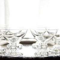 Sektgläser | Vintage Blase Gläser Hochzeitsbrille Hochzeit Toast Cottage Barzubehör von KimBakerCollections