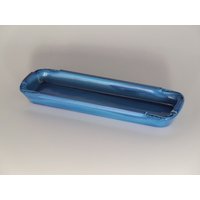 Boho Czech Art Deco Lapis Lazuli Glas Tablett Von Schlevogt Ingrid Linie von VintageRetroEu
