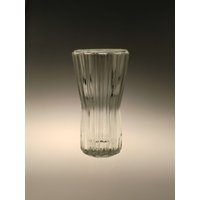 Boho Czech Art Glass Hand Gepresste Vase Von Jan Schmid Für Rosice von VintageRetroEu