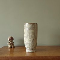 Ceramano Elba, Grüne Mid Century Vase, Westdeutsche Keramik von VintageRetroVases