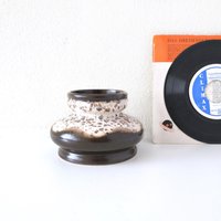 Dumler & Breiden Fat Lava Kerzenständer Aus Den 60Ern L Mid-Century West-Germany von VintageRetroVases