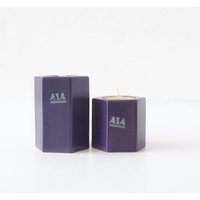 Lila Vintage Teelichthalter Aus Den 60Er Jahren Von Asa Sortiment von VintageRetroVases