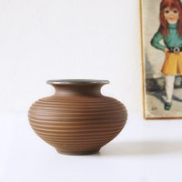 Mid-Century Vase Von Dümler Und Breiden Mit Sgraffito Dekor von VintageRetroVases