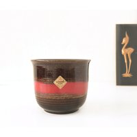 Scheurich Fabiola Übertopf L Mid-Century Modern West-Germany Scheurich Fabiola Übertopf L Mid-Century Modern West-Germany von VintageRetroVases