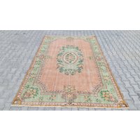 Boho Teppich, 10'3'' Ft X 10'4'' von VintageRugsRA