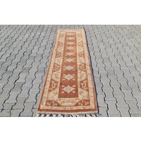 Wollteppich, Boho Teppich, 2'7'' Feet X 9'3'' Feet von VintageRugsRA