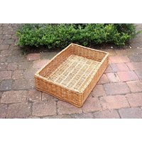 Großer Korb, Brötchenkorb, Brotkorb Aus Einer Alten Bäckerei von VintageScheune