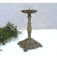 Schön Verzierter Leuchter, Kerzenleuchter, Kerzenständer - Messing Barock von VintageScheune