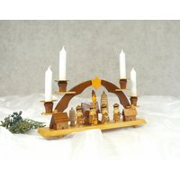 Weihnachtsleuchter, Lichterbogen - Holz von VintageScheune