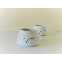 Set Von 2 Vintage Bauscher Weiden Bavaria Porzellan Schüsseln- 9 cm/3.54''' - Made in Germany- Ca.1930Er Jahre Set Von 2 Vintage Bauscher Weiden Bavaria Porzellan Schüsseln- 9 cm/3.54''' - Made in Germany- Ca.1930Er Jahre von VintageShop727