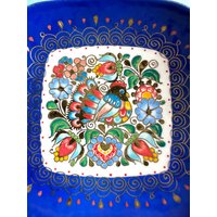 Emailliertes Schälchen Ringschale Teller Austria Handarbeit Steinböck Emaille 8.4 cm Ø Emailliertes Schälchen Ringschale Teller Austria Handarbeit Steinböck Emaille 8.4 cm Ø von VintageStarsParis