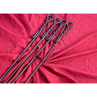 Handgeschmiedete Bratstifte | 4Er Set von VintageSteelCraft