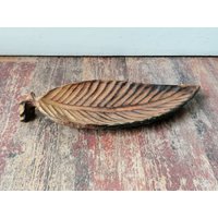 Bezaubernde Schale Blatt Holz von VintageStorebySteph