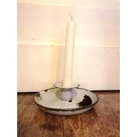 Kerzenständer Emaile Patina von VintageStorebySteph