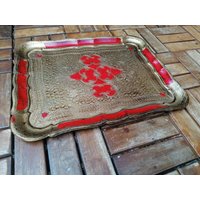 Schönes Florentiner Tablett von VintageStorebySteph