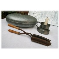 Uraltes Haareisen Lockenstab Shabby von VintageStorebySteph
