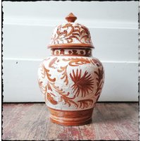 Wunderschöne Vase Keramik Mit Deckel von VintageStorebySteph