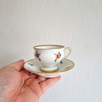 Kopenhagener Porzellan Maleri Kpm - Kaffeetasse 1930Er Jahre von VintageStoryDesign