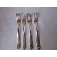 Verkauf Robbe & Berking Besteck-Brigitte - Versilbert 4 Kleine Gabeln -Hochwertig Germany Vintage 8 Verfügbar, Preislich Schnell Zu Verkaufen von VintageStuffisGreat