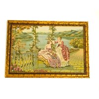 Picture Tapestry "Ladies At The Lake" Made in Italy Gobilen Picture Tapestry "Ladies At The Lake" Made in Italy Gobilen von VintageStyleShopDE