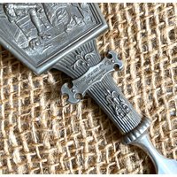 Vintage Wmf Letter Opener - Pewter "The Lute Player" By Hendrick Sorgh 23 cm German Zinn Desk Accessory Baroque Art Theme Vintage Wmf Letter Opener - Pewter "The Lute Player" By Hendrick Sorgh 23 cm German Zinn Desk Accessory Baroque Art Theme von VintageStyleShopDE