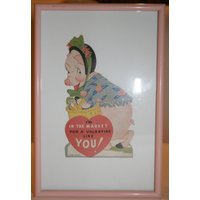 Gerahmte Jahrgang Valentine von VintageSwagDecor