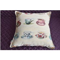 Dekokissenbezüge Mit Dekorativem Gobelin Für Kissen Vintage-stil, Dekokissen Couch Vintage-stil Sofakissenbezüge von VintageTeaTimeByNiw