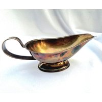 Elegante Alte Sauciere, Berndorf, Alpacca Silver Elegante Alte Sauciere, Berndorf, Alpacca Silver von VintageThingsEurope