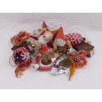 Vintage Mid-Century Weihnachtsschmuck Dekoration Lot von VintageJoyForAll